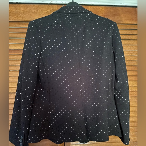 Black and white polka dot women’s blazer - extremely comfortable!! - Picture 3 of 4